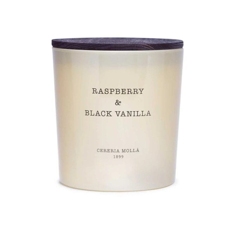 "Cereria Molla" žvakė "Raspberry&Black Vanilla", 230g