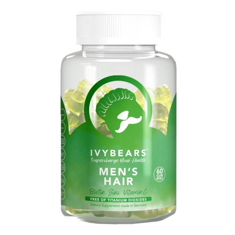 IVYBEARS® MEN'S HAIR Maisto papildas vyrų plaukams