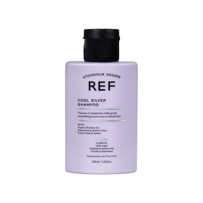 Cool Silver Shampoo sidabrinės spalvos šampūnas geltoniems atspalviams neutralizuoti, 100 ml