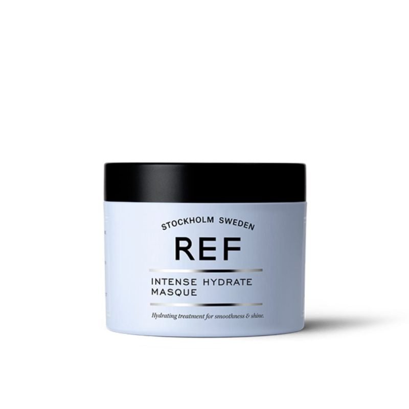 REF Intense Hydrate Masque intensyviai drėkinanti ir maitinanti kaukė sausiems ir nepaklusniems plaukams, 250 ml