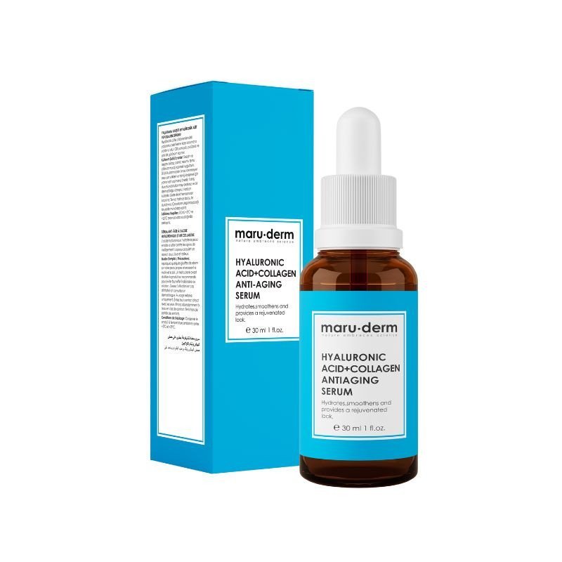 MARUDERM veido serumas su hialurono rūgštimi ir kolagenu Anti-Aging, 30 ml