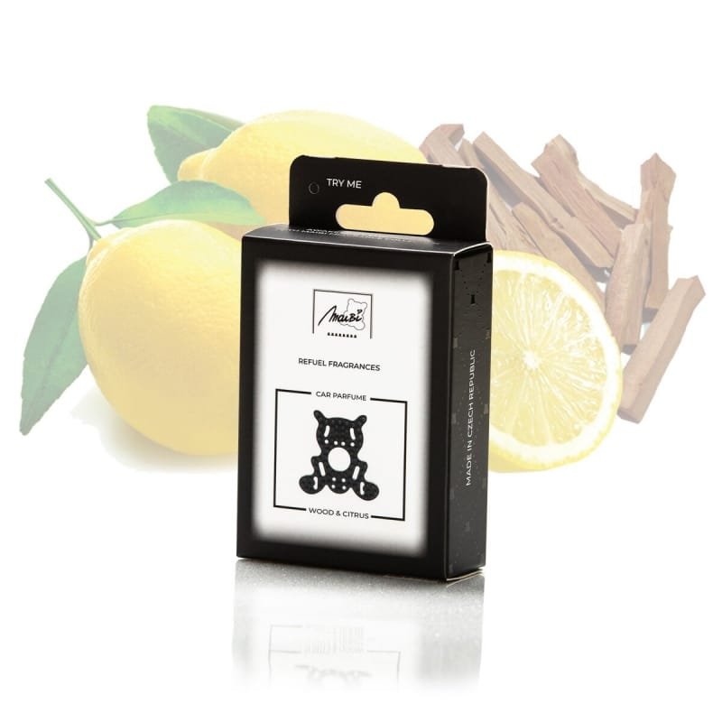 Papildymas auto kvapui MaiBi Wood & Citrus