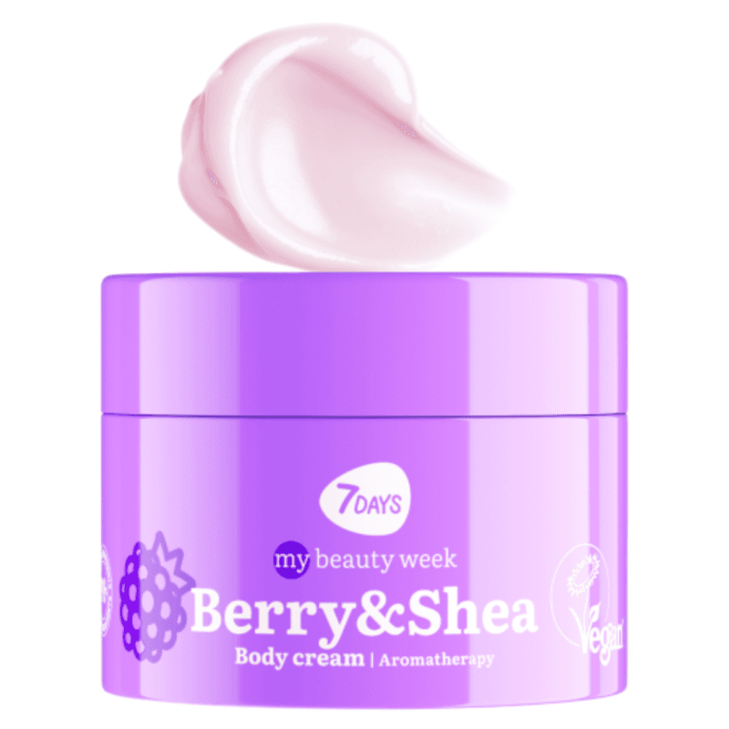 7DAYS MY BEAUTY WEEK Kūno kremas Aromatherapy BERRY&SHEA, 250 ml