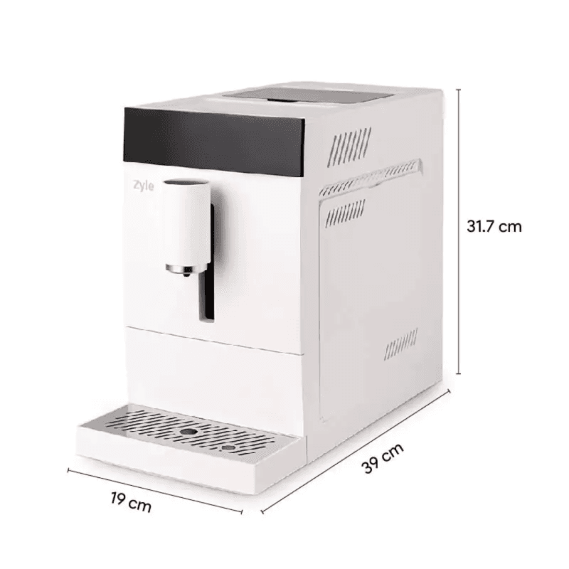 Automatinis kavos aparatas Zyle ZY555CM, baltas, 1350 W